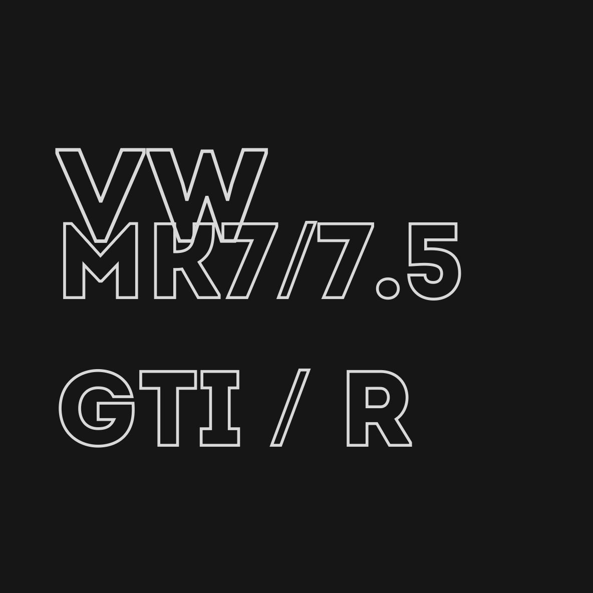 VW MK7/7.5 GTI/R