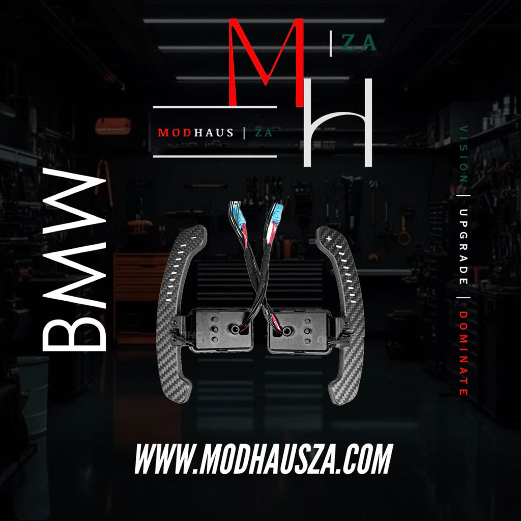 BMW G-SERIES LED CARBON PADDLE SHIFT EXTENSION