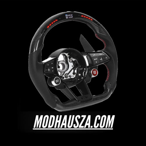 AUDI R/RS/S LED CARBON FIBRE STEERING