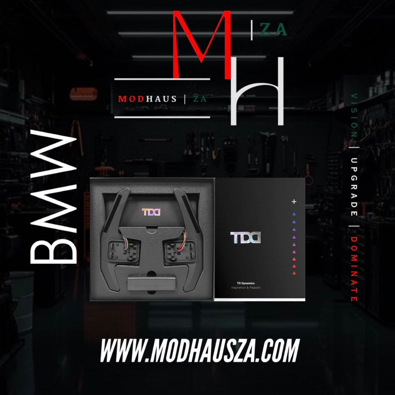 BMW G-SERIES LED CARBON PADDLE SHIFT EXTENSION