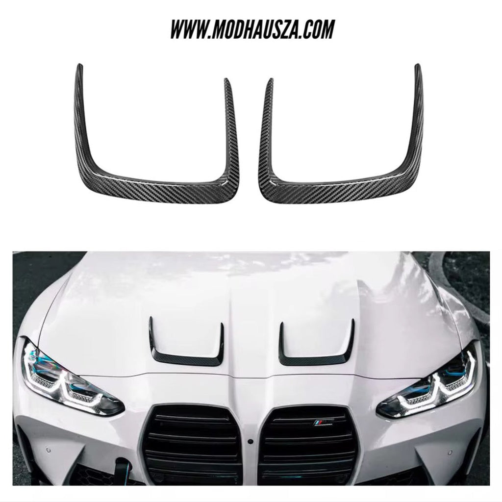 BMW G80/G82 CARBON FIBRE BONNET HOOD INSERT