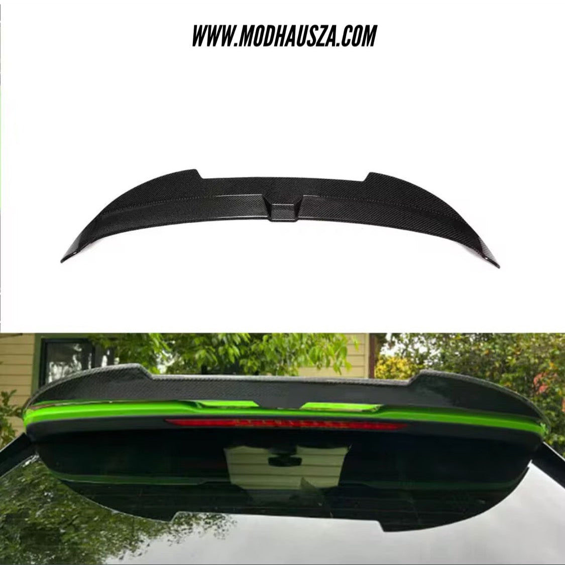 AUDI 8Y/RS3 HATCHBACK CARBON FIBRE MAX STYLE ROOF SPOILER
