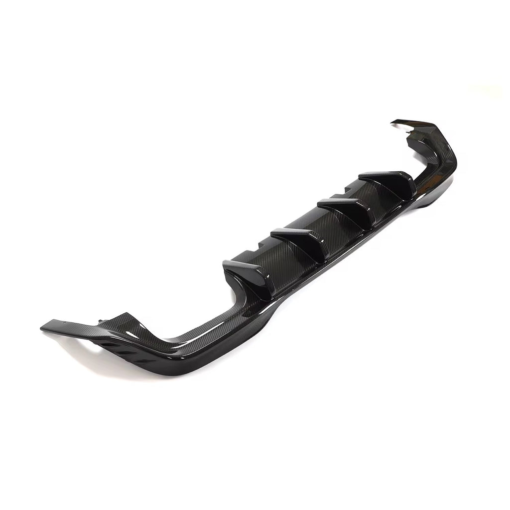 VW GOLF MK8R AERO STYLE CARBON FIBRE DIFFUSER