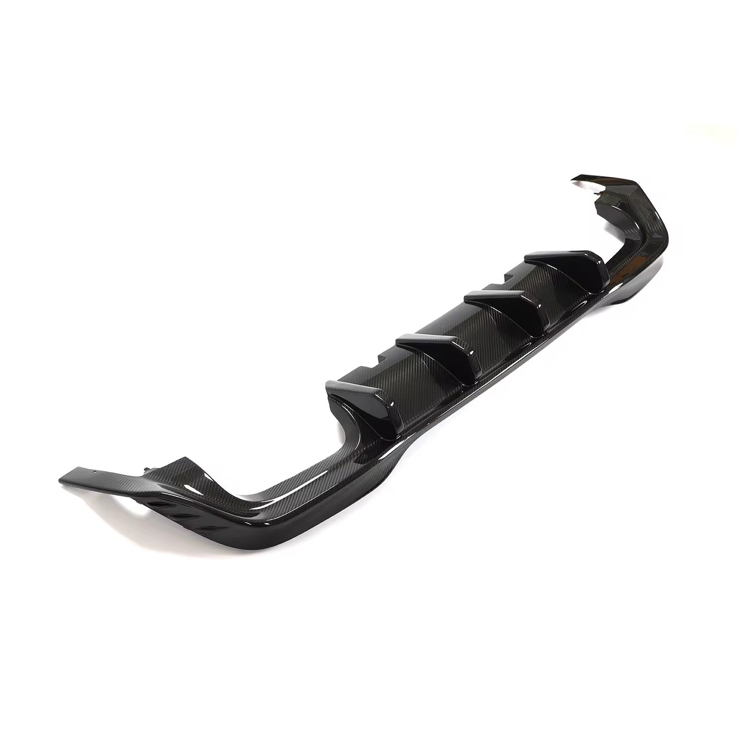 VW GOLF MK8R AERO STYLE CARBON FIBRE DIFFUSER