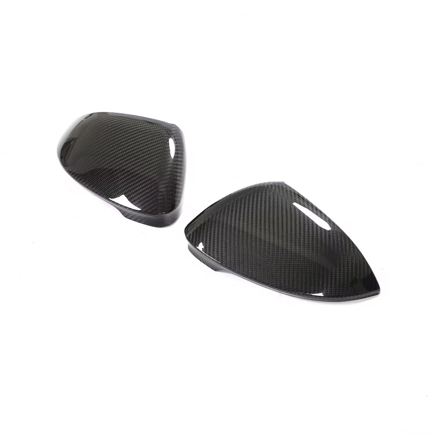 VW GOLF MK8 GTI/R CARBON FIBRE MIRROR COVERS