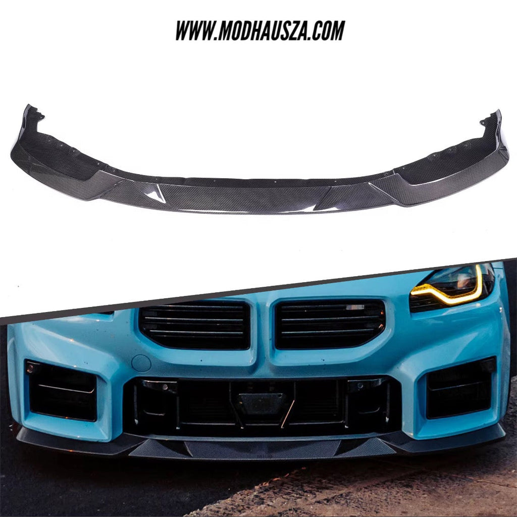 BMW G87/M2 CARBON FIBRE MHC STYLE FRONT LIP