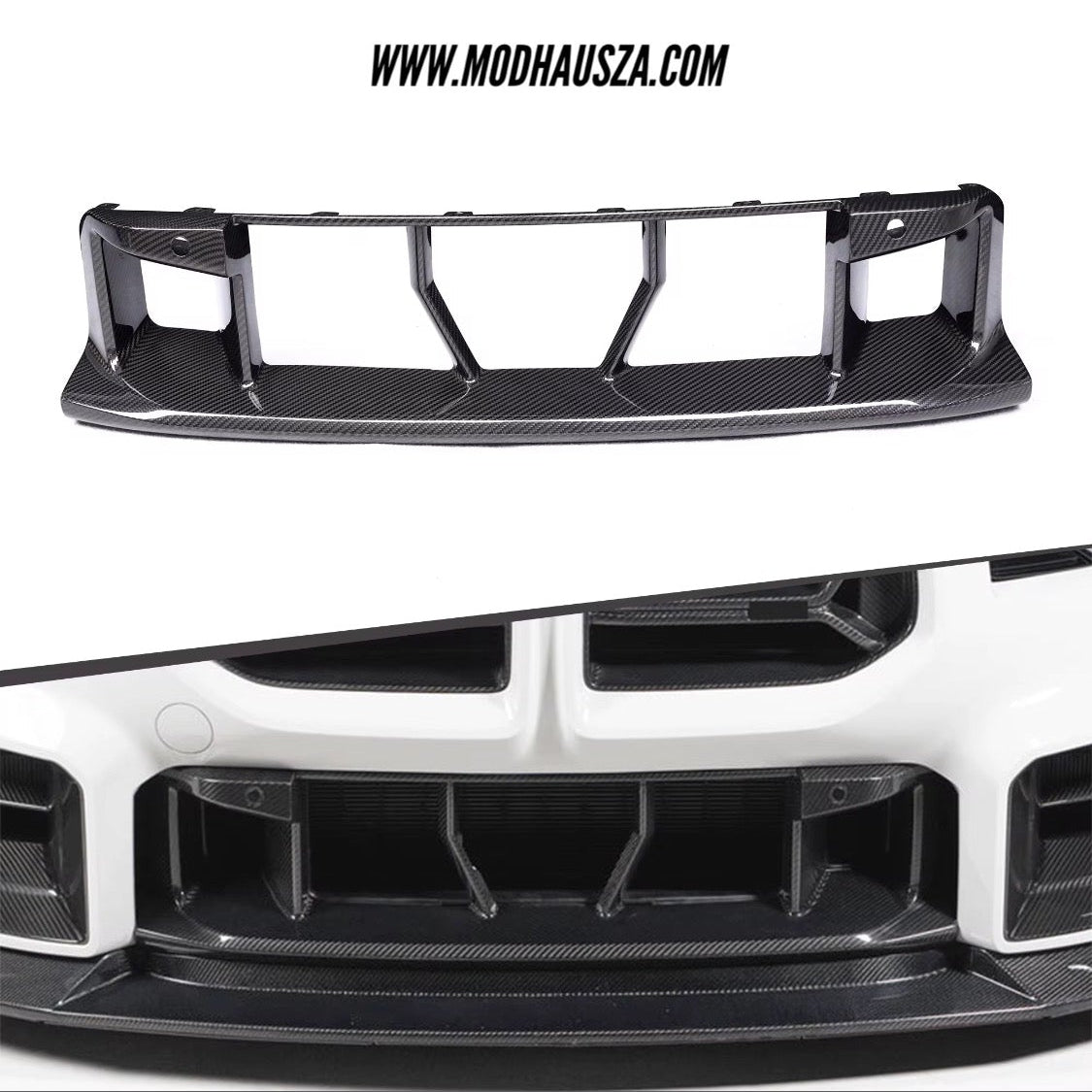 BMW G87/M2 CARBON FIBRE FRONT LOWER GRILL