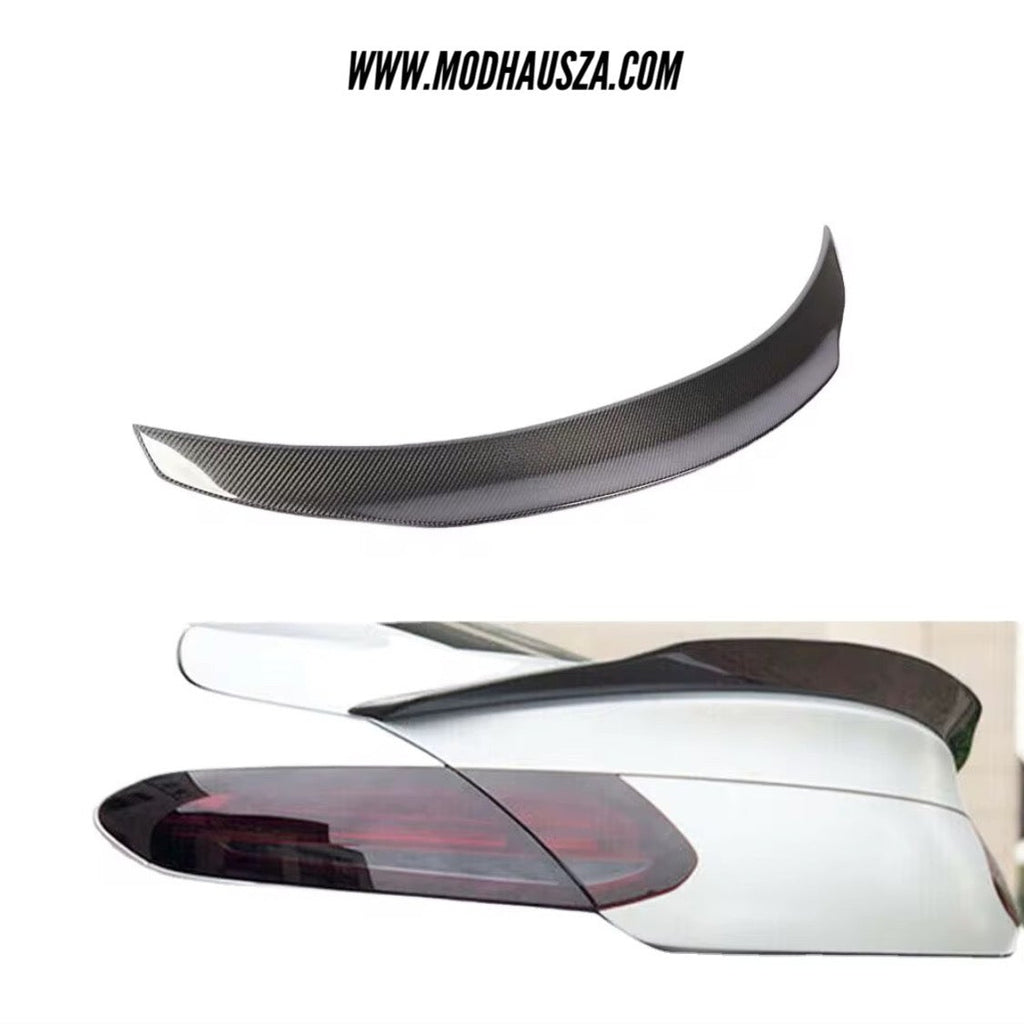 MERCEDES BENZ W205/C63 COUPE CARBON FIBRE PSM STYLE BOOT SPOILER