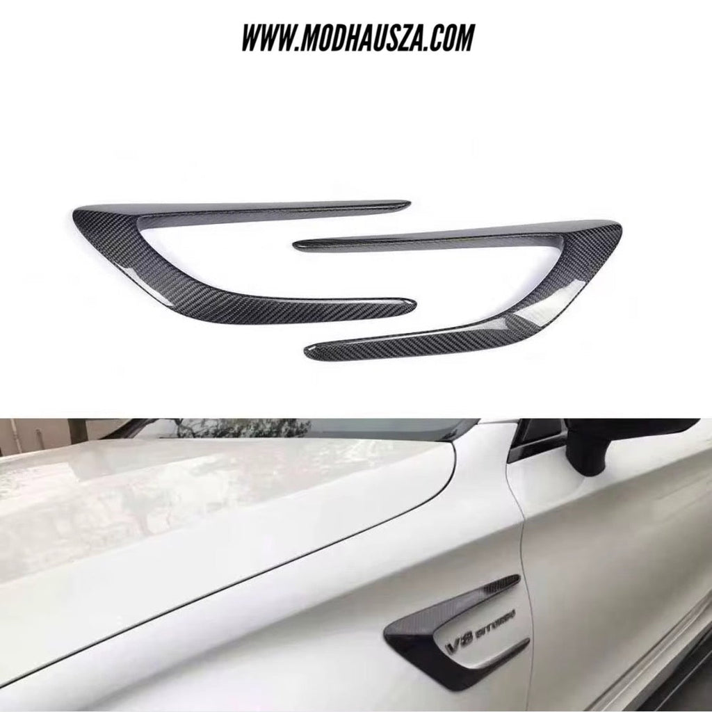 MERCEDES BENZ W205/C63 SEDAN CARBON FIBRE FENDER VENT