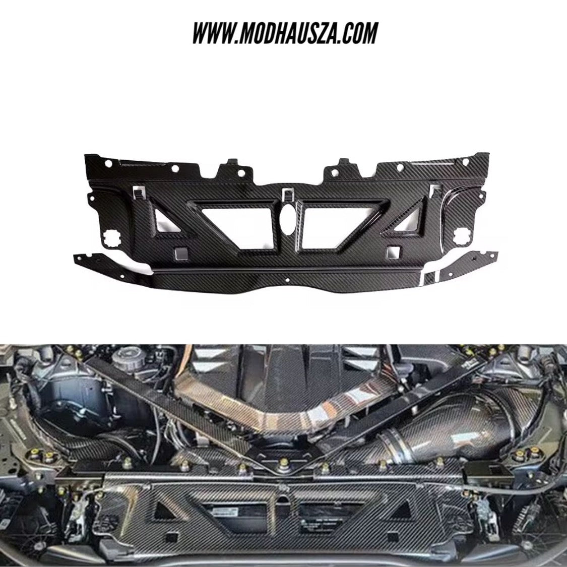 BMW G80/G81/G82/G83/G87 CARBON FIBRE COOLING SHROUD PANEL