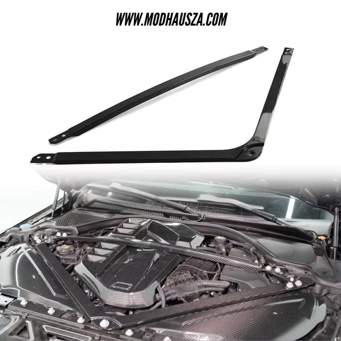 BMW G80/G82/G87 CARBON FIBRE STRUT BRACES