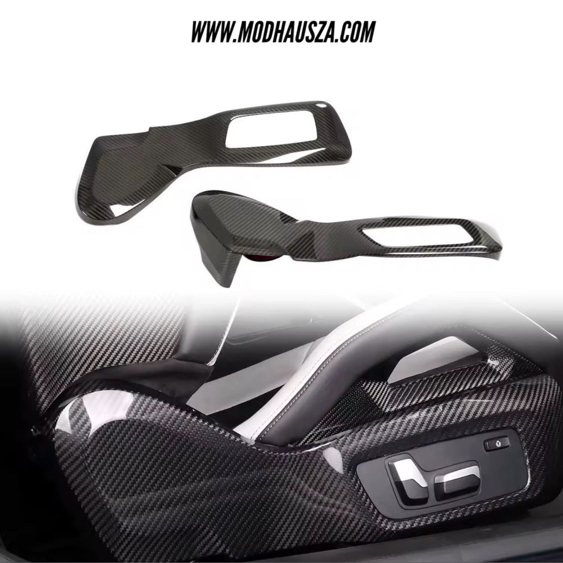 BMW G80/G81/G82/G83 CARBON FIBRE SIDE SEAT COVER