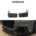 AUDI 8S/TT RS CARBON FIBRE ATB STYLE FRONT BUMPER INSERTS