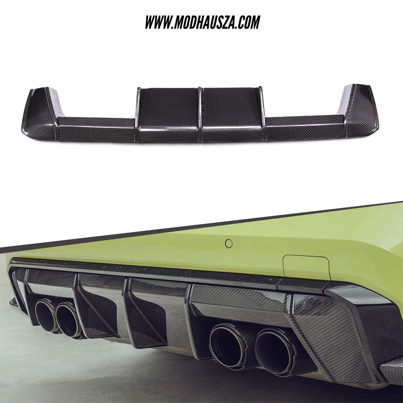 BMW G80/G82 CARBON FIBRE M-PERFORMANCE REAR DIFFUSER