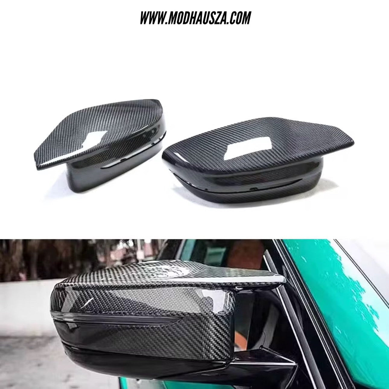 BMW G-SERIES CARBON FIBRE MIRROR CAPS
