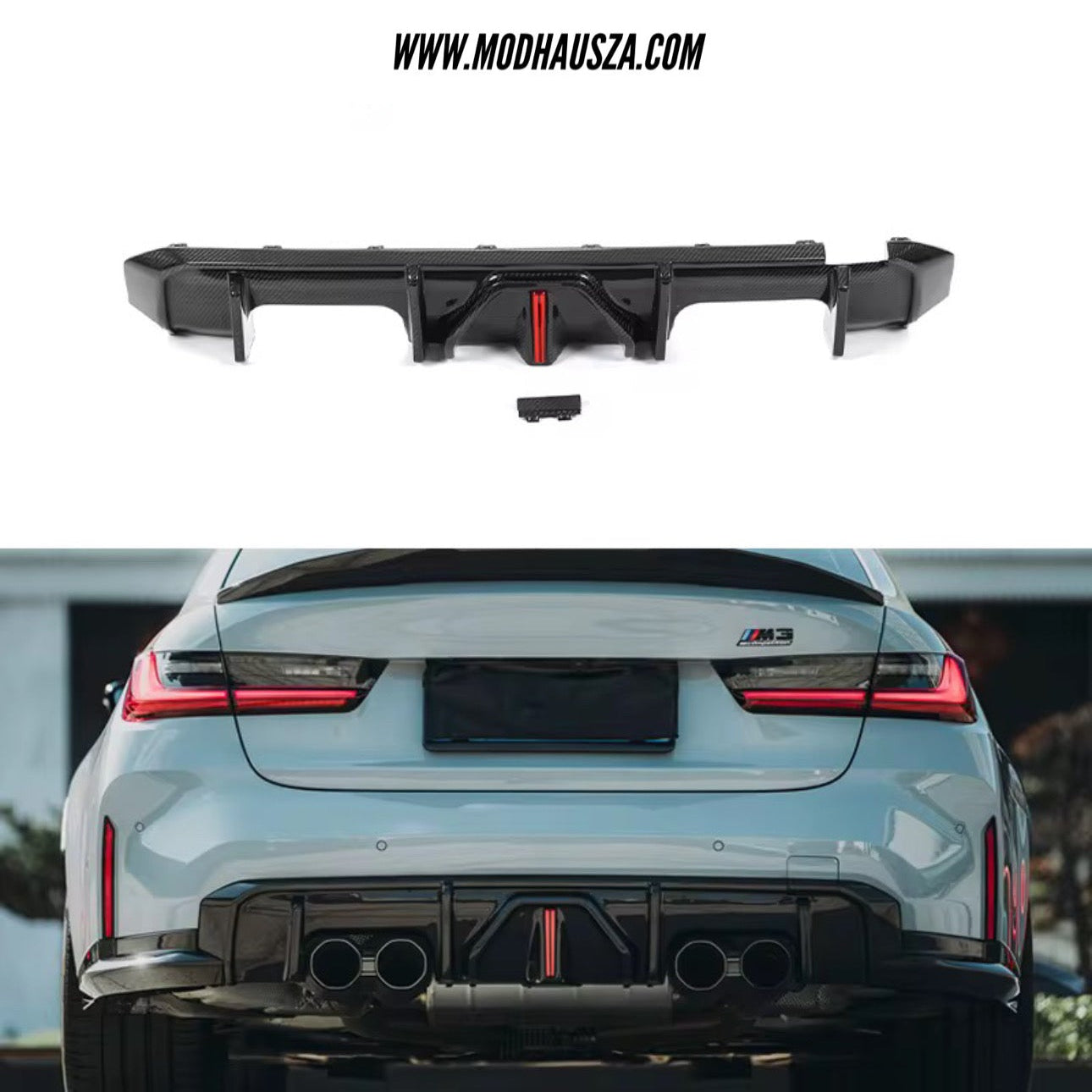 BMW G80/G82 LED CARBON FIBRE DIFFUSER